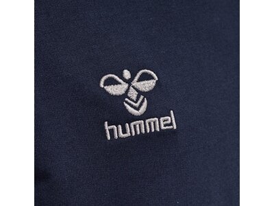 HUMMEL Kinder Sweatshirt hmlMOVE GRID COTTON HOODIE KIDS Blau