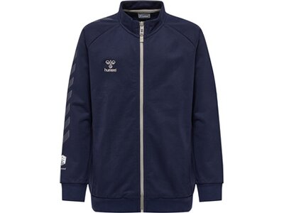 HUMMEL Kinder Jacke hmlMOVE GRID COTTON ZIP JACKET KIDS Blau