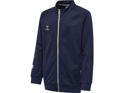 HUMMEL Kinder Jacke hmlMOVE GRID COTTON ZIP JACKET KIDS Blau