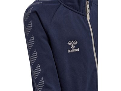 HUMMEL Kinder Jacke hmlMOVE GRID COTTON ZIP JACKET KIDS Blau