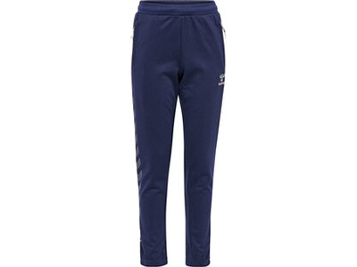 HUMMEL Kinder Sporthose hmlMOVE GRID COTTON PANTS KIDS Blau