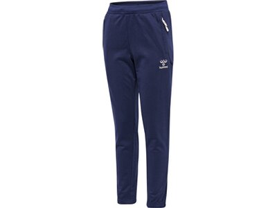 HUMMEL Kinder Sporthose hmlMOVE GRID COTTON PANTS KIDS Blau
