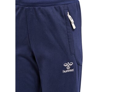 HUMMEL Kinder Sporthose hmlMOVE GRID COTTON PANTS KIDS Blau