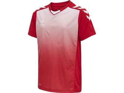 HUMMEL Kinder Shirt hmlCORE XK SUBLIMA JERSEY S/S KIDS Rot