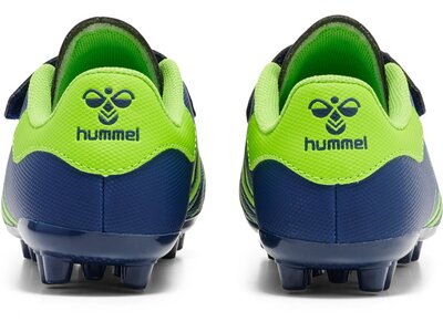 HUMMEL Kinder Fussball-Hartplatzschuhe HATTRICK M.G. JR Blau