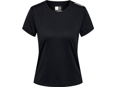 HUMMEL Damen Shirt hmlMT AURA MESH T-SHIRT Schwarz