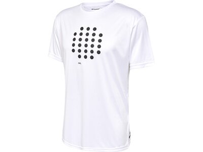 HUMMEL Herren Shirt hmlCOURT T-SHIRT S/S Weiß 