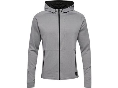 HUMMEL Herren Unterjacke hmlMT INTERVAL ZIP HOODIE Grau