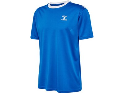 HUMMEL Herren Shirt hmlSTALTIC POLY JERSEY S/S Blau