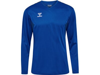 HUMMEL Herren Shirt hmlAUTHENTIC PL JERSEY L/S Blau