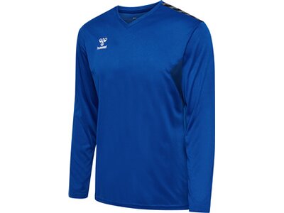 HUMMEL Herren Shirt hmlAUTHENTIC PL JERSEY L/S Blau