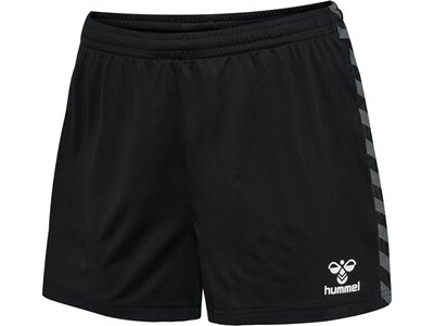 HUMMEL Damen Shorts hmlAUTHENTIC PL SHORTS WOMAN Schwarz