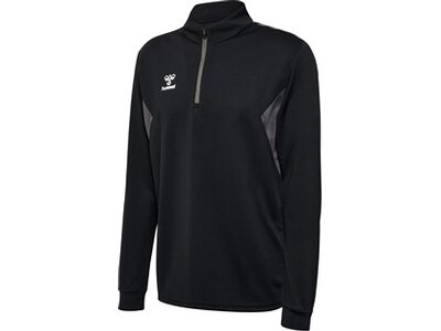 HUMMEL Herren Sweatshirt hmlAUTHENTIC HALF ZIP SWEAT Schwarz