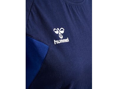 HUMMEL Damen Shirt hmlTRAVEL T-SHIRT S/S WOMAN Blau