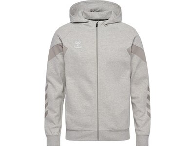 HUMMEL Herren Kapuzensweat hmlTRAVEL ZIP HOODIE Silber