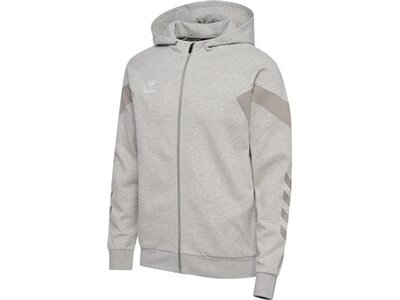 HUMMEL Herren Kapuzensweat hmlTRAVEL ZIP HOODIE Silber