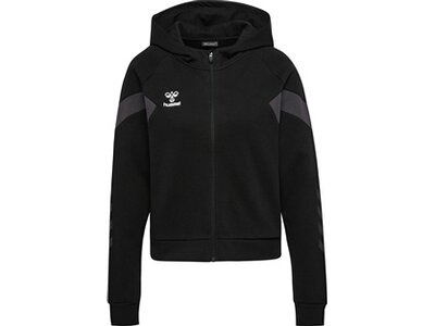 HUMMEL Damen Kapuzensweat hmlTRAVEL ZIP HOODIE WOMAN Schwarz
