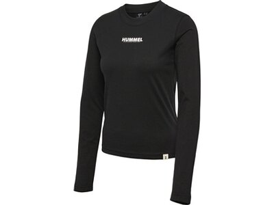 HUMMEL Damen Shirt hmlLEGACY WOMAN T-SHIRT LS Schwarz