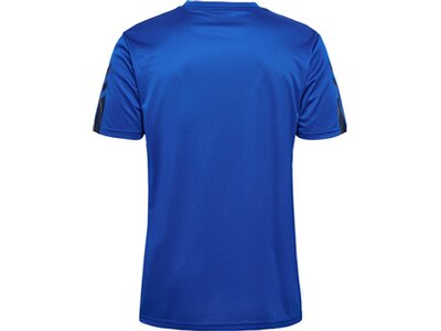 HUMMEL Herren Shirt hmlACTIVE PL JERSEY S/S Blau