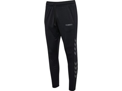 HUMMEL Herren Hose hmlLEGACY SUNE POLY TAPERED PANTS Schwarz