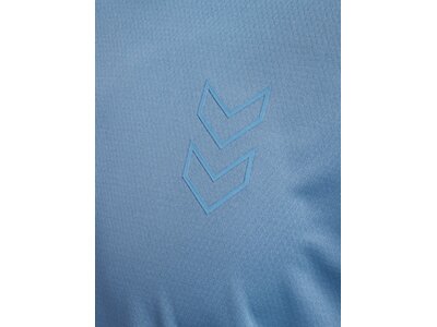 HUMMEL Herren Shirt hmlACTIVE PL JERSEY S/S Blau