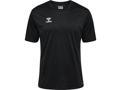HUMMEL Herren Shirt hmlESSENTIAL JERSEY S/S Schwarz