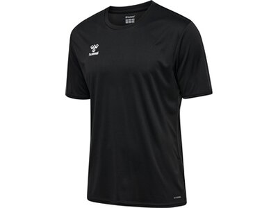 HUMMEL Herren Shirt hmlESSENTIAL JERSEY S/S Schwarz