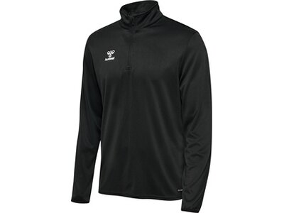 HUMMEL Herren Sweatshirt hmlESSENTIAL HALF-ZIP Schwarz