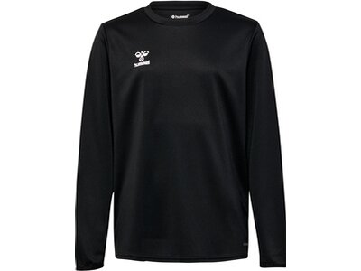 HUMMEL Kinder Sweatshirt hmlESSENTIAL SWEATSHIRT KIDS Schwarz