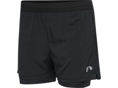 Damen WOMEN'S CORE 2-IN-1 SHORTS Schwarz