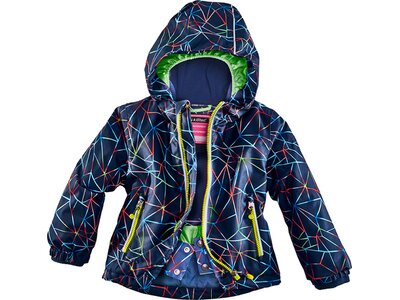 Killtec Funktionsjacke mit Kapuze und Schneefang Schwarz