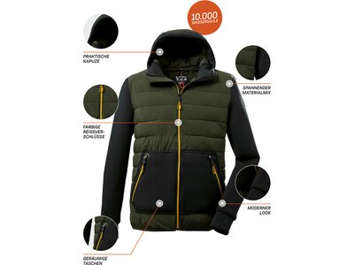 Herren Jacke KOW 158 MN JCKT Grün