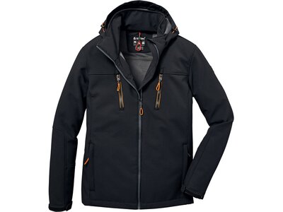 Herren Funktionsjacke KOW 163 MN SFTSHLL JCKT Schwarz