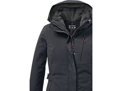 Damen Mantel KOW 165 WMN PRK Schwarz