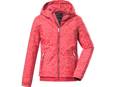 KILLTEC Kinder Funktionsjacke mit Kapuze KOS 57 GRLS JCKT Orange