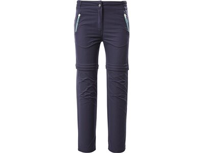 KILLTEC Kinder Funktionshose mit abzippbaren Beinen KOS 137 GRLS PNTS Blau