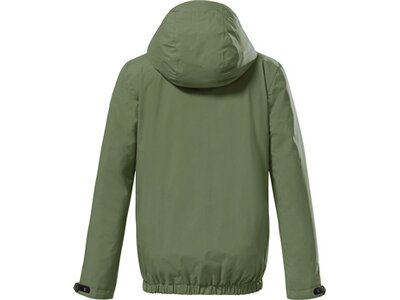 KILLTEC Kinder Funktionsjacke mit Kapuze KOS 74 BYS JCKT Grün