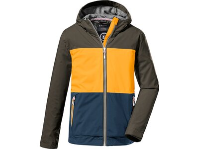 KILLTEC Kinder Funktionsjacke mit Kapuze KOS 75 BYS JCKT Grün
