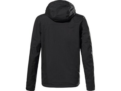 KILLTEC Herren Funktionsjacke mit abzippbarer Kapuze KOS 106 MN JCKT Schwarz