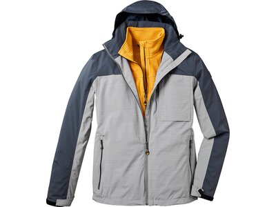KILLTEC Herren Funktionsjacke mit abzippbarer Kapuze KOS 111 MN JCKT Grau