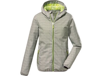 KILLTEC Damen Funktionsjacke mit Kapuze, packbar KOS 3 WMN JCKT Grün