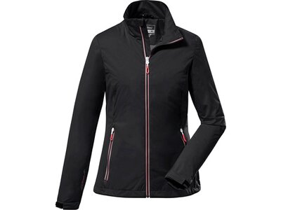 KILLTEC Damen Softshell Jacke mit Stehkragen, packbar KOS 7 WMN SFTSHLL JCKT Schwarz