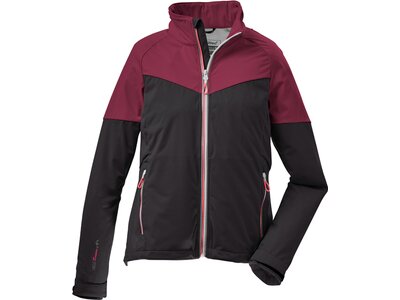 KILLTEC Damen Softshell Jacke mit Stehkragen, packbar KOS 29 WMN SFTSHLL JCKT Grau