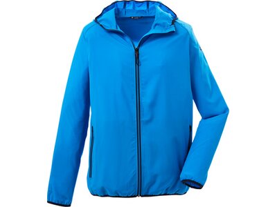 KILLTEC Herren Funktionsjacke mit Kapuze, packbar KOS 153 MN JCKT Blau