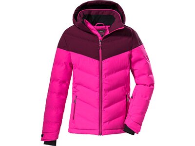 Kinder Funktionsjacke KSW 157 GRLS SKI QLTD JCKT Rot