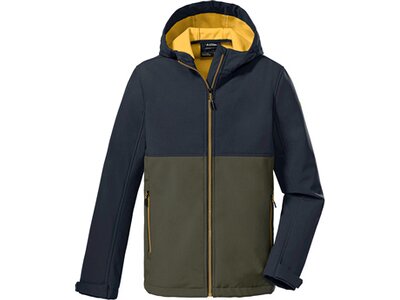 Kinder Funktionsjacke KOW 203 BYS SFTSHLL JCKT Blau