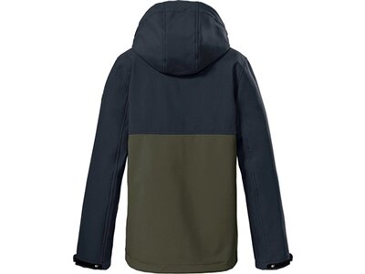 Kinder Funktionsjacke KOW 203 BYS SFTSHLL JCKT Blau