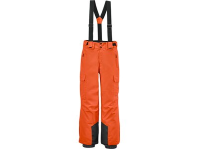Kinder Latzhose KSW 183 BYS SKI PNTS Orange