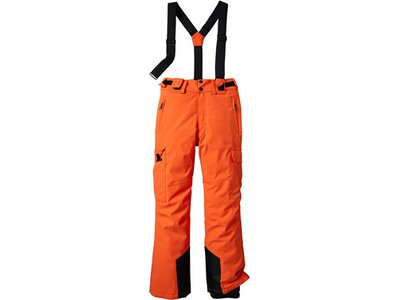Kinder Latzhose KSW 183 BYS SKI PNTS Orange