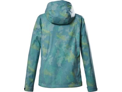 KILLTEC Kinder Funktionsjacke KOS 205 GRLS SFTSHLL JCKT Grün
